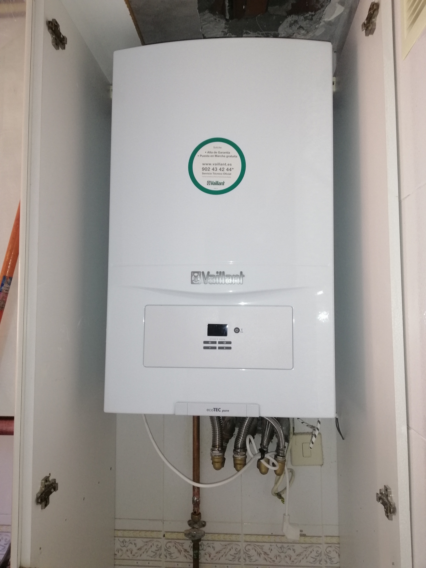 Servicio Técnico calderas Vaillant de gas natural Reparación Calderas